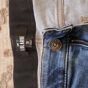 LuLaRoe light wash denim